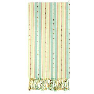 Bohemian Yellow Green Towels - 100% Cotton Boho